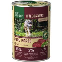   Real Nature Wilderness Pure Horse kutya konzerv adult lóhús 6x400g