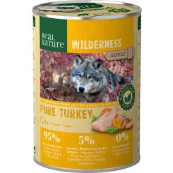 Real Nature Wilderness kutya konzerv adult pulyka 6x400g