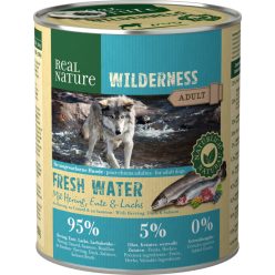   REAL NATURE Wilderness kutya konzerv adult hering&lazac 6x800g