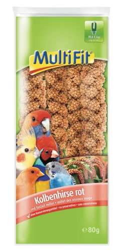 MultiFit madár eledel fürtös köles vörös 80g
