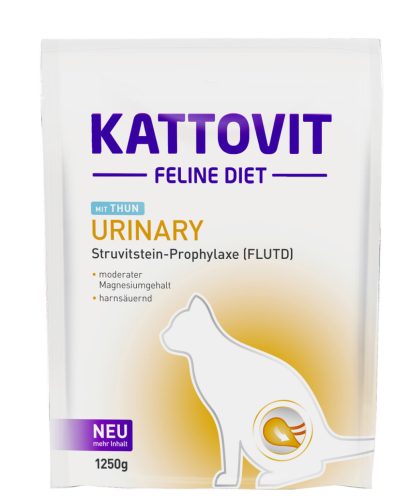 Kattovit Feline Diet tasak húgykő elleni macskaeledel tonhal  1,25kg