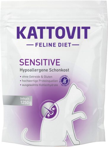 Kattovit Feline Diet Sensitive tasak macskaeledel 1,25kg