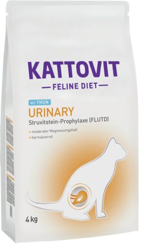 Kattovit Feline Diet tasak húgykő elleni macskaeledel tonhal  4kg