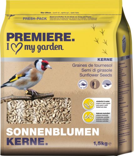PREMIERE vadmadár eleség napraforgómag 1,5kg