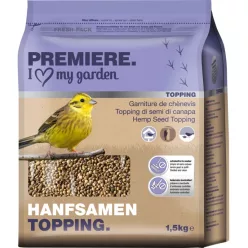 PREMIERE vadmadár eleség kendermag 1,5kg