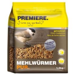 PREMIERE vadmadár eleség szárított lisztkukac 500g