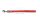 AniOne kutya rövidpóráz Classic nejlon piros M/30cm