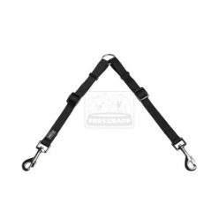 AniOne kutya póráz Classic nejlon fekete M/28-44  cm