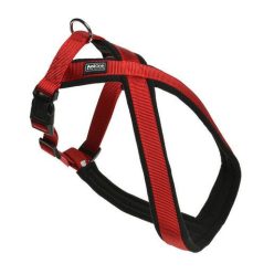 AniOne kutya X-hám Classic nejlon piros M/55 cm