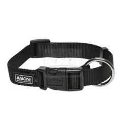 AniOne Classic kutya nyakörv nejlon fekete M