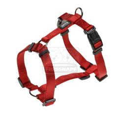 AniOne kutya H-hám Classic nejlon piros M/60cm