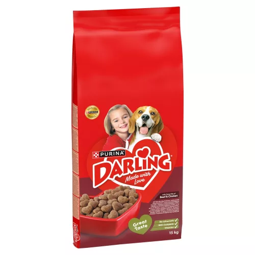 Darling száraz kutyaeledel hús&zöldség 15kg