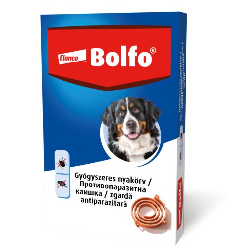 Bolfo bolha- és kullancsirtó nyakörv kutyáknak 70cm