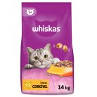 Whiskas száraz macskaeledel csirke 14kg