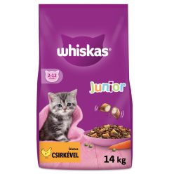 Whiskas száraz macskaeledel junior 14kg