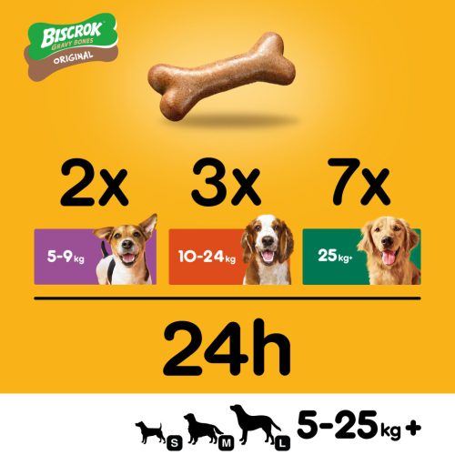 Pedigree Biscrok Gravy Bones kutyakeksz marha 400g