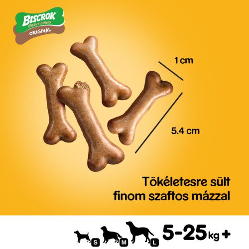 Pedigree Biscrok Gravy Bones kutyakeksz marha 400g