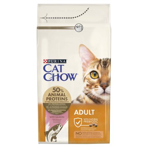 Cat Chow  száraz macskaeledel adult lazac 1,5kg
