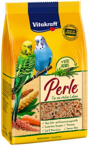 Vitakraft Menü mézes, vitaminos madáreleség hullámos papagájnak 1kg