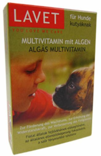 LAVET tabletta algás multivitamin kutyáknak 50db