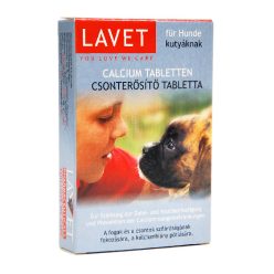 LAVET tabletta csonterősítő kutyáknak 50db