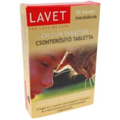 LAVET tabletta csonterősítő macskáknak 50db