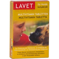 LAVET tabletta multivitamin kutyáknak 50db