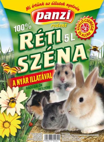 Panzi kisemlős eledel széna 5L