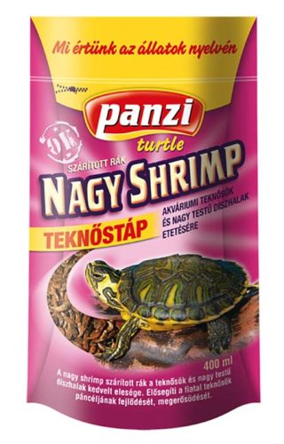 Panzi eledel hüllőknek Shrimp 400ml
