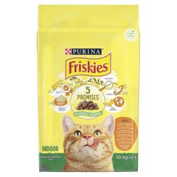   Friskies macska szárazeledel adult indoor csirke&zöldség 10kg