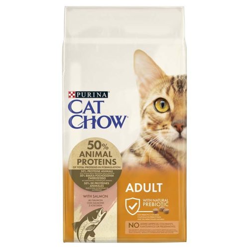Cat Chow  száraz macskaeledel adult lazac 15kg