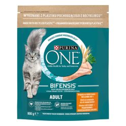 PURINA ONE Csirkében gazdag száraz macskaeledel 800g