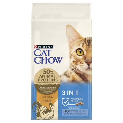 Cat Chow  száraz macskaeledel adult 3in1 15kg