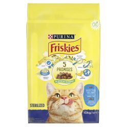 Friskies száraz macskaeledel steril 10kg