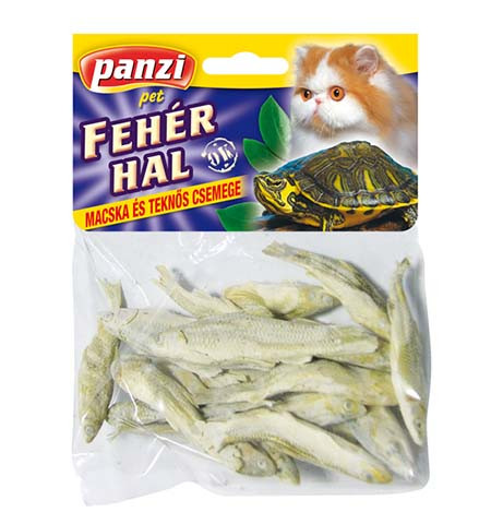 Panzi eledel hüllőknek szárított hal 35g