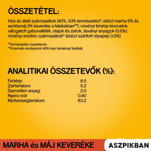 Pedigree kutya tasak adult marha 24x100g