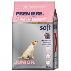 Premiere Soft száraz kutyaeledel junior szárnyas 4kg