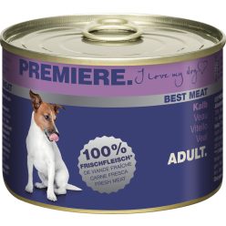 Premiere Best Meat kutya konzerv adult borjú 6x185g