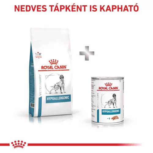 Royal Canin Veterinary Hypoallergenic hipoallergén száraz kutyaeledel 14kg