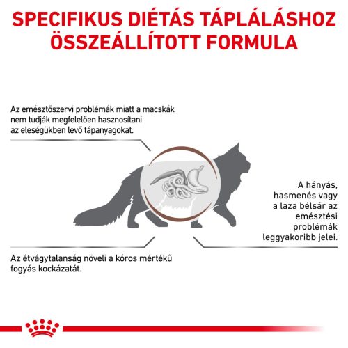 Royal Canin Veterinary Gastrointestinal emésztőszervi betegség száraz macskaeledel  2kg