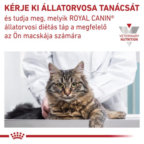 Royal Canin Veterinary Urinary s/o száraz macskaeledel húgykő ellen 400g