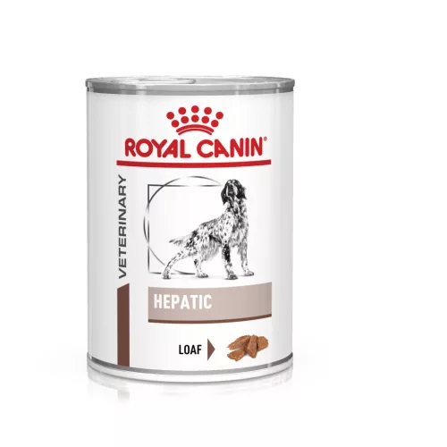Royal Canin Veterinary Hepatic májbetegségek esetén kutya konzerv 12x420g