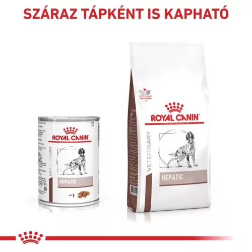 Royal Canin Veterinary Hepatic májbetegségek esetén kutya konzerv 12x420g