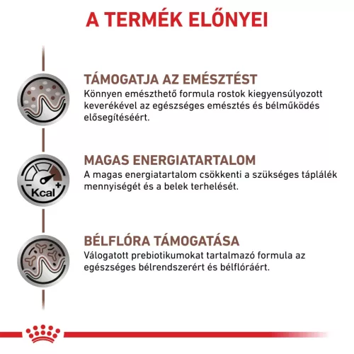 Royal Canin Veterinary Gastrointestinal emésztőszervi betegség kutya konzerv 12x400g