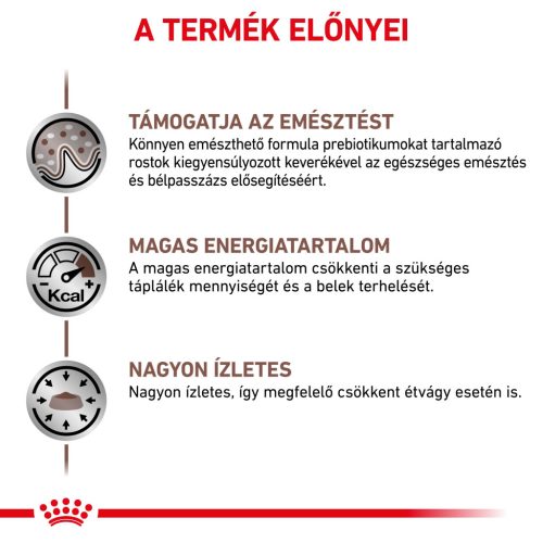 Royal Canin Veterinary Gastrointestinal emésztőszervi betegség száraz kutyaeledel 2kg