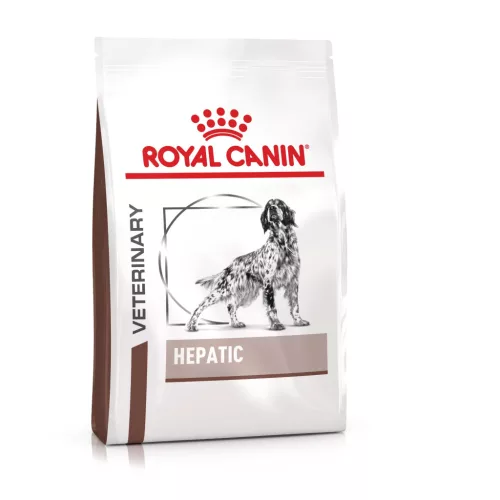 Royal Canin Veterinary Hepatic májbetegségek esetén száraz kutyaeledel 12kg