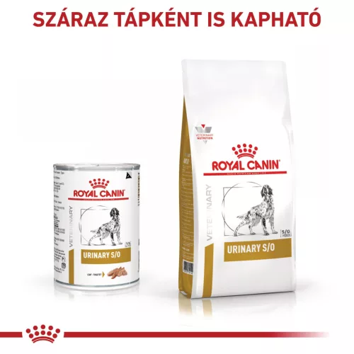 Royal Canin Veterinary Urinary s/o húgykő ellen kutya konzerv 12x410g