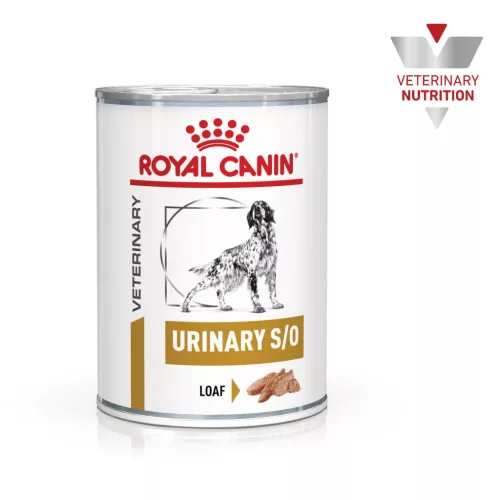 Royal Canin Veterinary Urinary s/o húgykő ellen kutya konzerv 12x410g