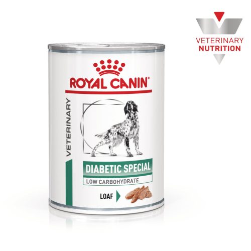 Royal Canin Veterinary Diabetic cukorbeteg kutya konzerv 12x410g