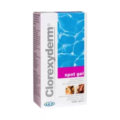   Clorexyderm Spot gél gyógyhatású kutyák és macskák számára 100ml
